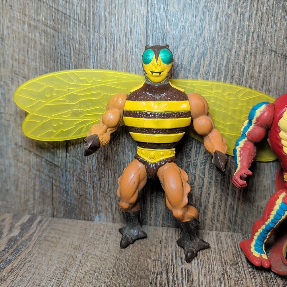 Vintage He-Man Masters of the Universe Action 6 Figure Lot 1980s Mattel - Picture 7 of 16